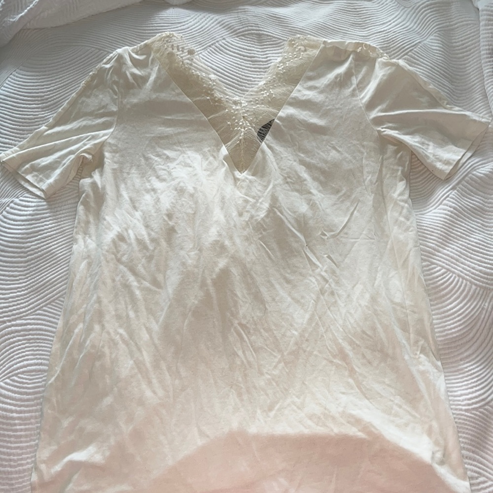 Sandro embroidered top
